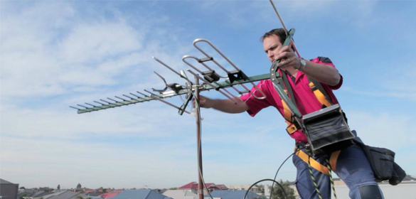 Antenna Installation and servings by qualified technicians.